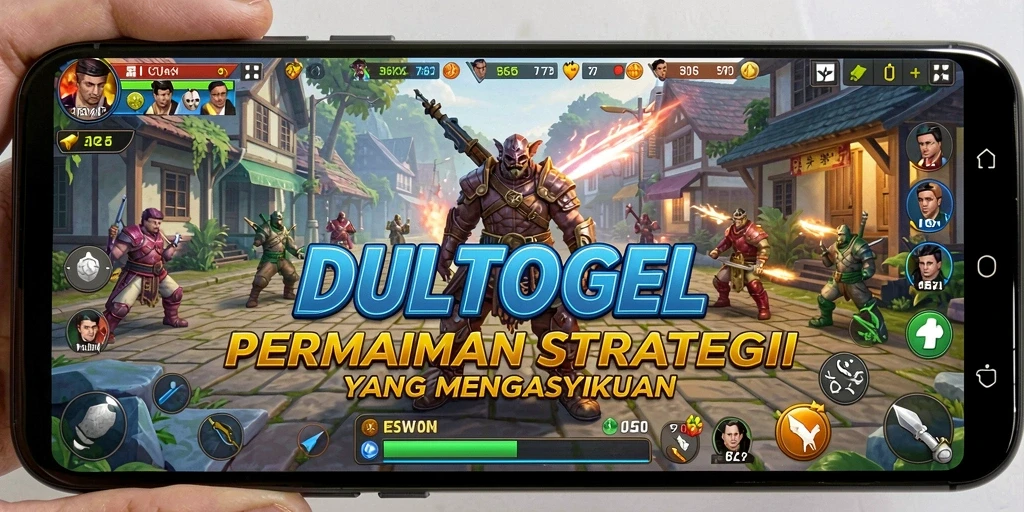 Tampilan gameplay menarik di DULTOGEL dengan elemen strategi.