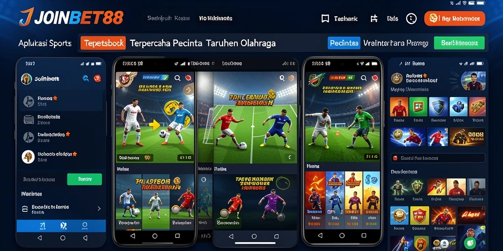 Tampilan menarik dari gameplay Sportsbook JOINBET88 dengan berbagai opsi taruhan.