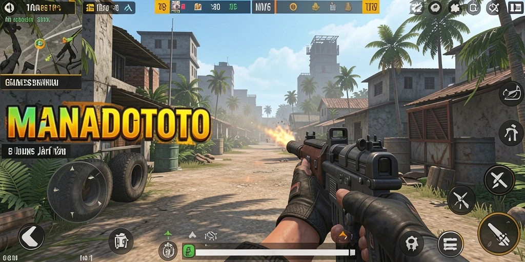 Screenshot dari gameplay seru MANADOTOTO yang penuh aksi.
