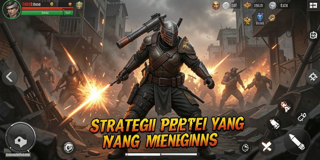 Tampilan gameplay N32 yang menegangkan dalam pertempuran strategi.