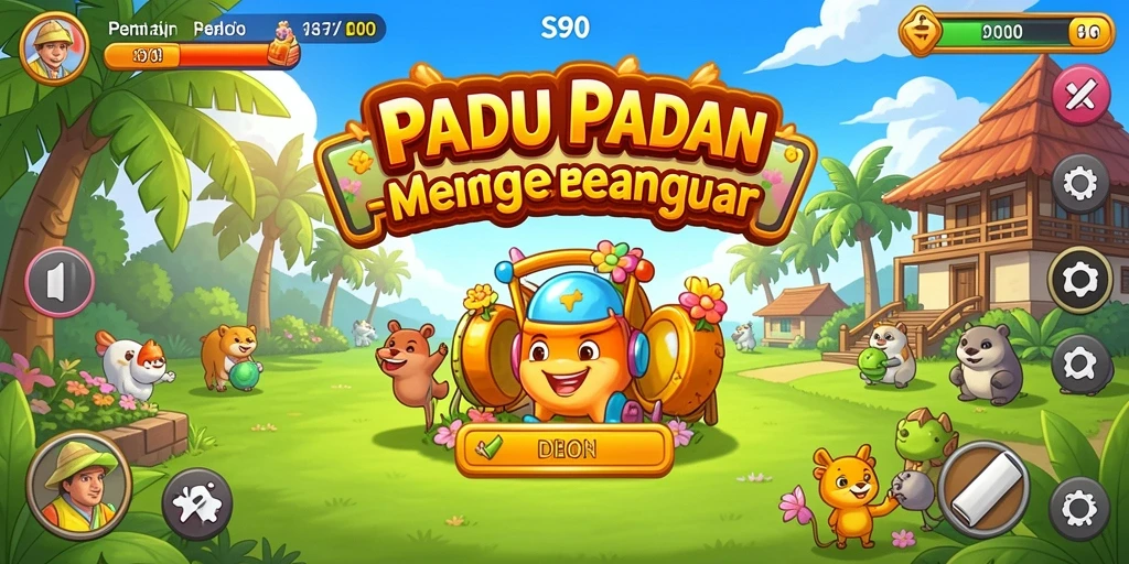 Gameplay S80 yang seru dan penuh warna dalam aksi Match-3.