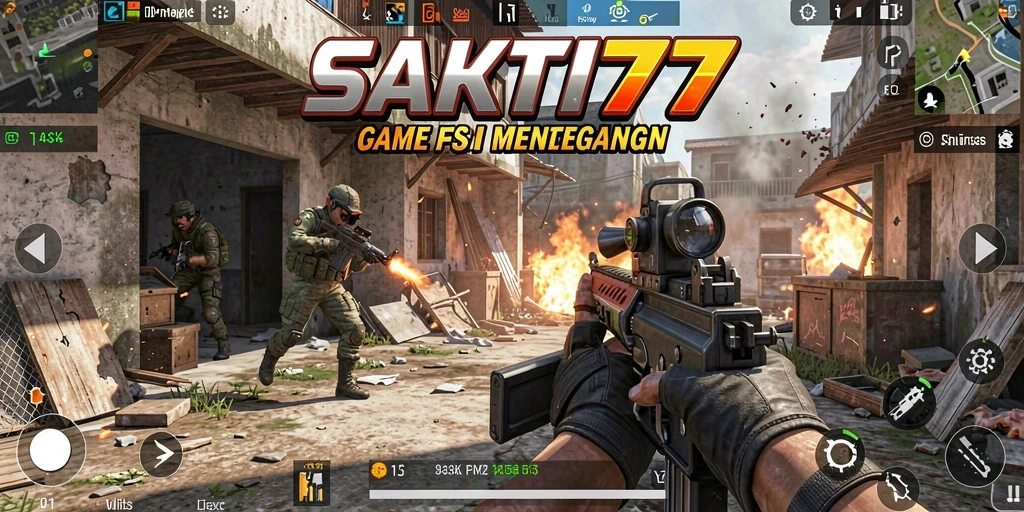 Tampilan gameplay SAKTI77 yang mendebarkan dan penuh aksi.