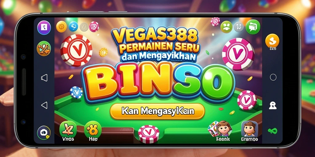 Tampilan gameplay menarik dari VEGAS338 yang penuh warna.