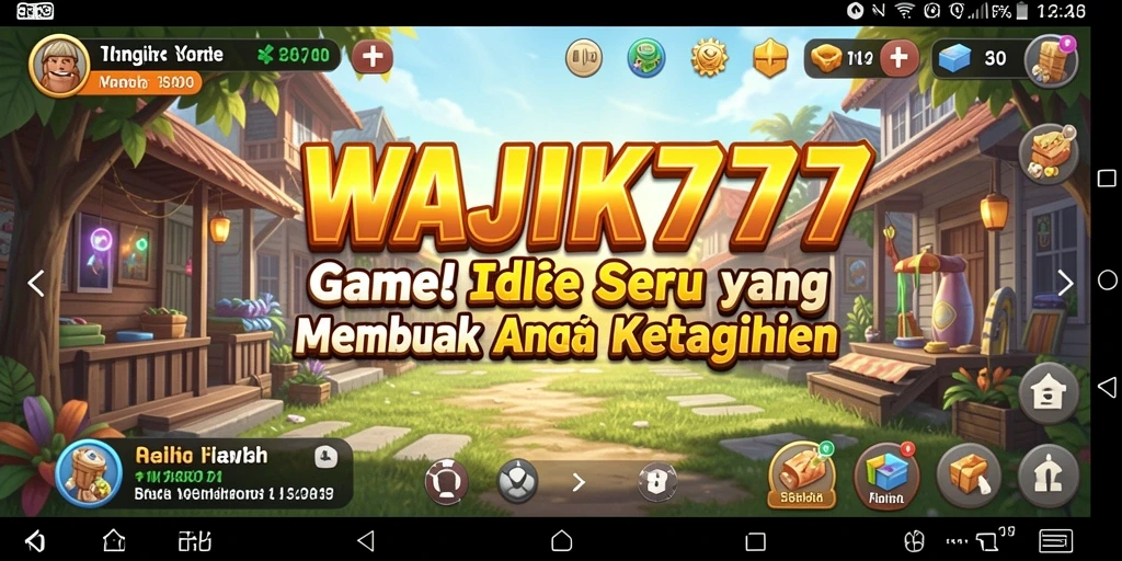 Tampilan gameplay seru WAJIK777 yang sedang berlangsung.