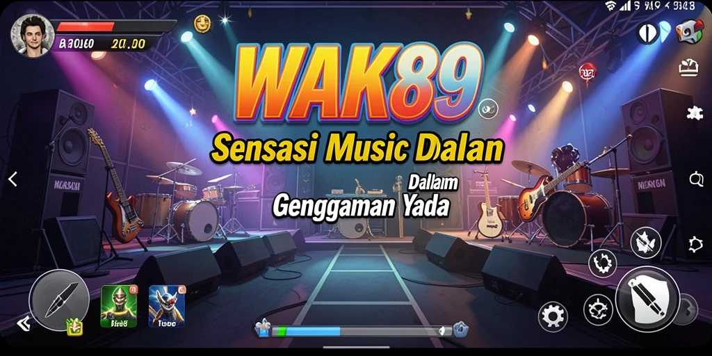 Gameplay interaktif yang memadukan musik dan tantangan seru.